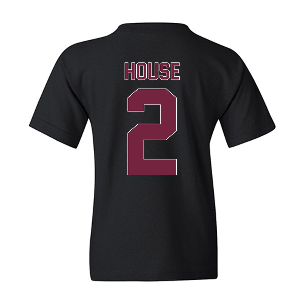 SIU Carbondale - NCAA Men's Basketball : Quelron House - Vintage Youth T-Shirt-1