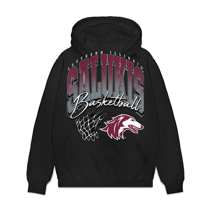 SIU Carbondale - NCAA Men's Basketball : Quelron House - Vintage Premium Hooded Sweatshirt-0
