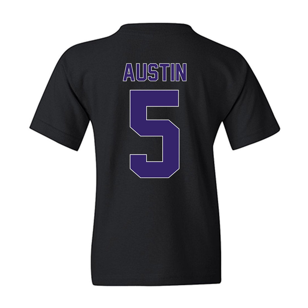 Portland - NCAA Men's Basketball : Chris Austin - Vintage Youth T-Shirt-1