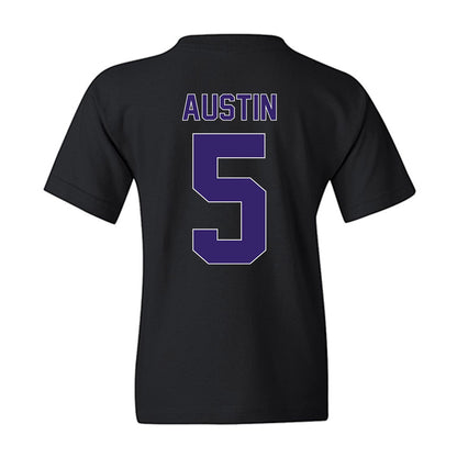 Portland - NCAA Men's Basketball : Chris Austin - Vintage Youth T-Shirt-1