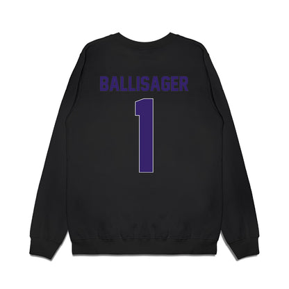 Portland - NCAA Men's Basketball : Jermaine Ballisager - Vintage Premium Crewneck Sweatshirt-1