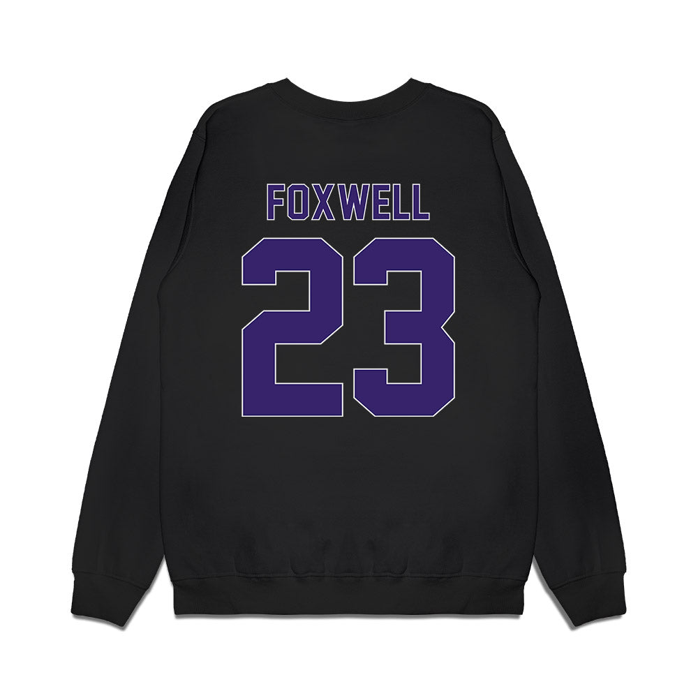 Portland - NCAA Men's Basketball : Joel Foxwell - Vintage Premium Crewneck Sweatshirt-1