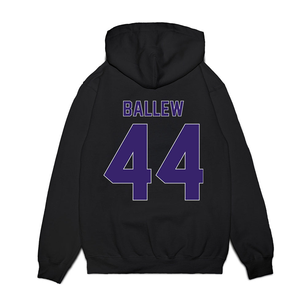 Portland - NCAA Men's Basketball : Mikah Ballew - Vintage Premium Hooded Sweatshirt-1