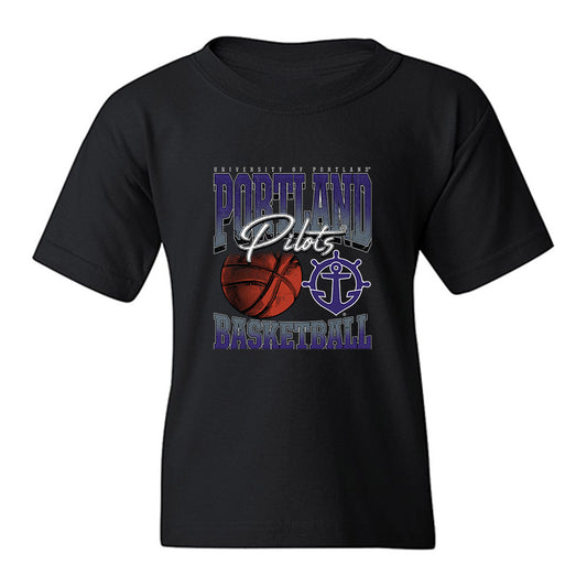 Portland - NCAA Men's Basketball : Riley Parker - Vintage Youth T-Shirt-0