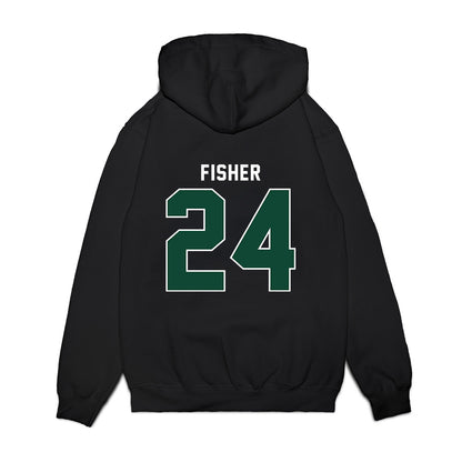 Ohio - NCAA Men's Basketball : Jordan Fisher - Vintage Premium Hooded Sweatshirt-1