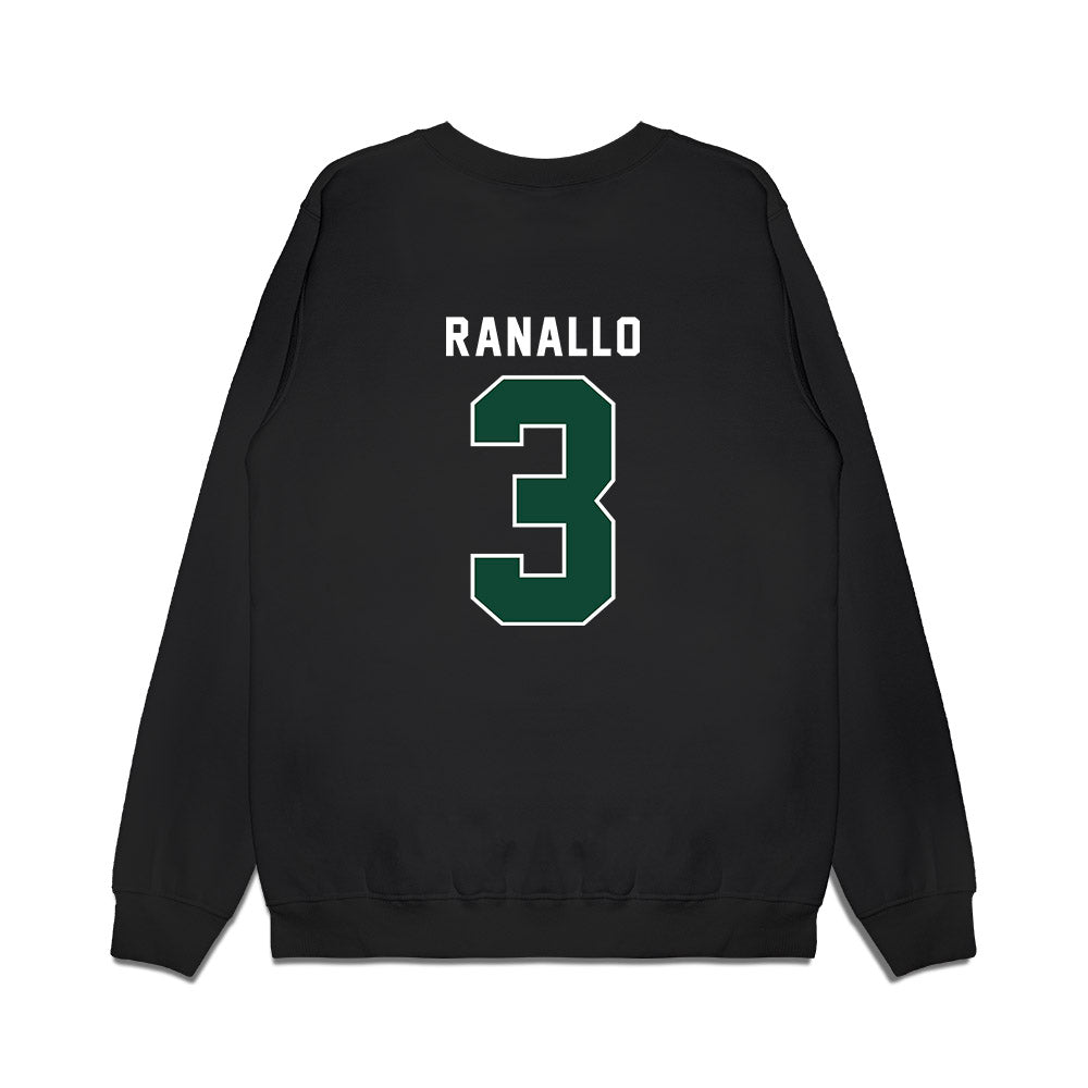 Ohio - NCAA Women's Basketball : Bella Ranallo - Vintage Premium Crewneck Sweatshirt-1