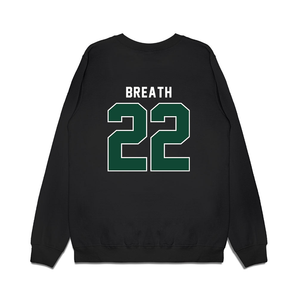 Ohio - NCAA Men's Basketball : Jalen Breath - Vintage Premium Crewneck Sweatshirt-1