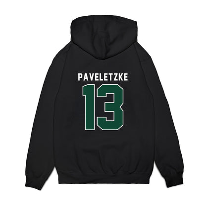 Ohio - NCAA Men's Basketball : Jackson Paveletzke - Vintage Premium Hooded Sweatshirt-1