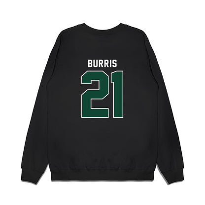 Ohio - NCAA Men's Basketball : Jesse Burris - Vintage Premium Crewneck Sweatshirt-1