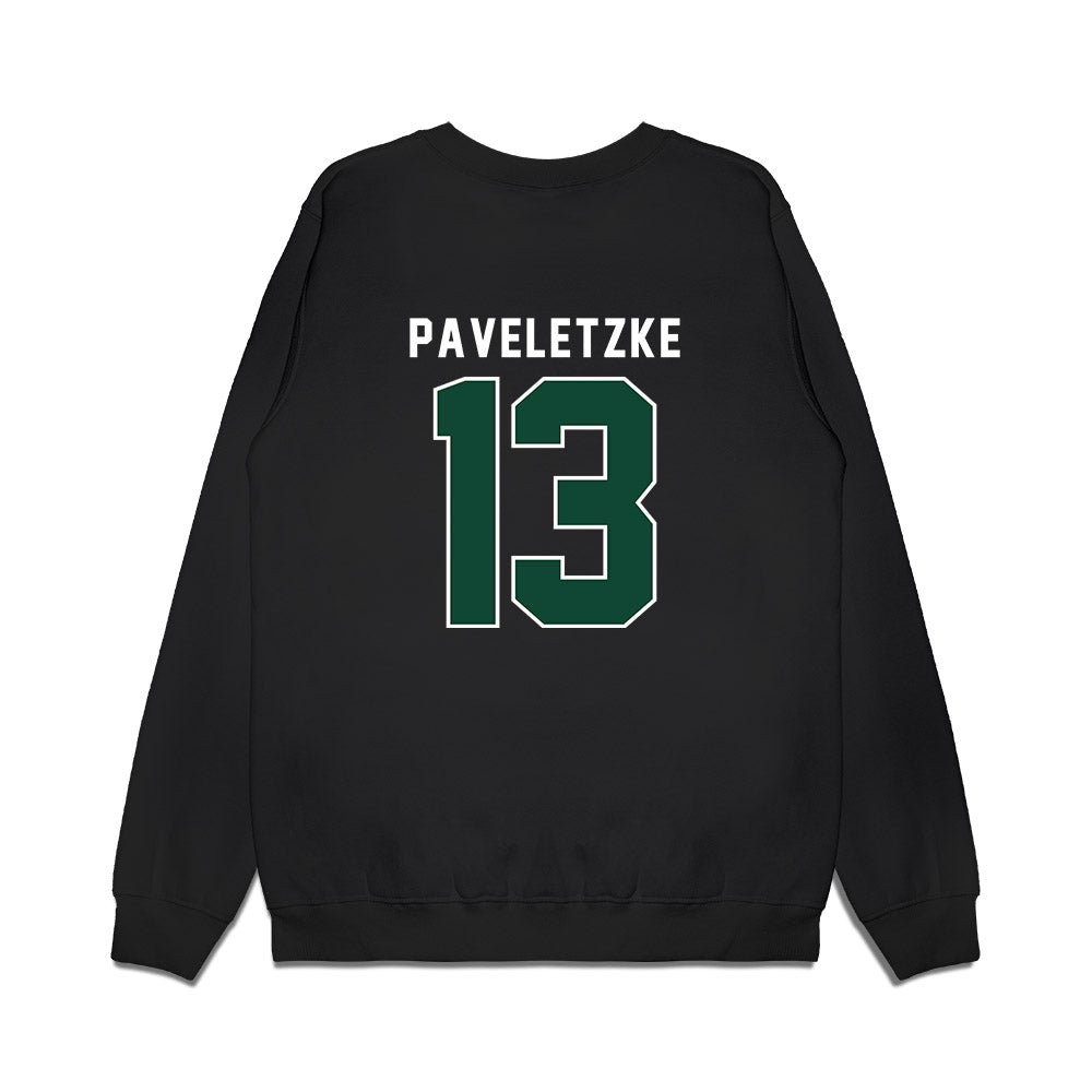 Ohio - NCAA Men's Basketball : Jackson Paveletzke - Vintage Premium Crewneck Sweatshirt-1