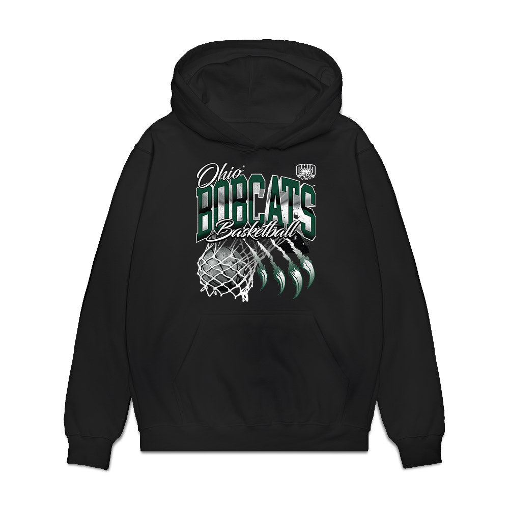 Ohio - NCAA Women's Basketball : Gigi Bower - Vintage Premium Hooded Sweatshirt-0