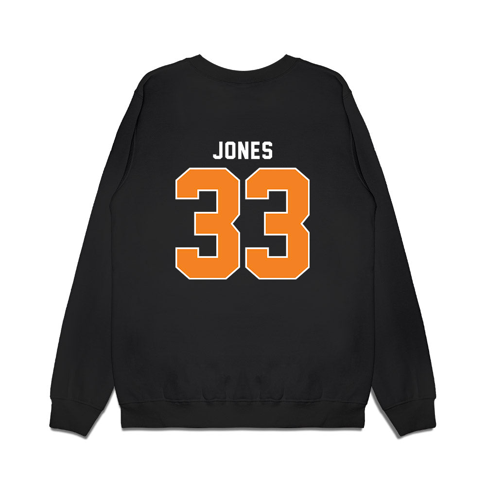 UTEP - NCAA Men's Basketball : Elijah Jones - Vintage Basketball Premium Crewneck Sweatshirt-1