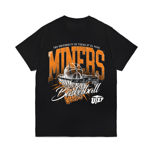 UTEP - NCAA Women's Basketball : Ivane Tensaie - Vintage Basketball Comfort Colors T-Shirt-0