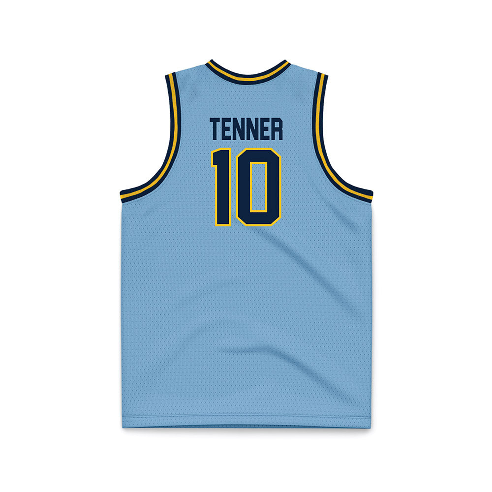 Murray State - NCAA Men's Basketball : KJ Tenner - Light Blue Basketball Jersey-1