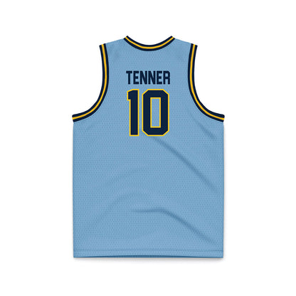 Murray State - NCAA Men's Basketball : KJ Tenner - Light Blue Basketball Jersey-1
