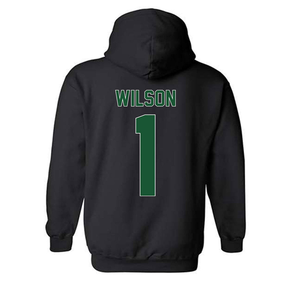 OKBU - NCAA Men's Basketball : Nathan Wilson - Vintage Shersey Hooded Sweatshirt-1
