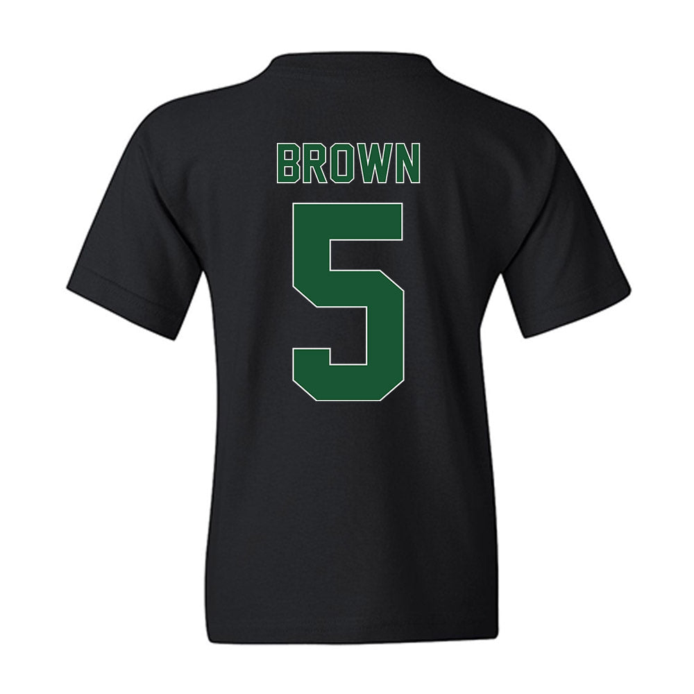 OKBU - NCAA Men's Basketball : Ricky Brown - Vintage Shersey Youth T-Shirt-1