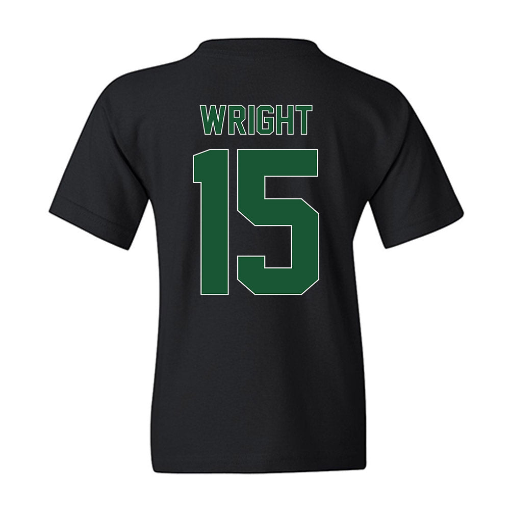 OKBU - NCAA Women's Basketball : Faith Wright - Vintage Shersey Youth T-Shirt-1