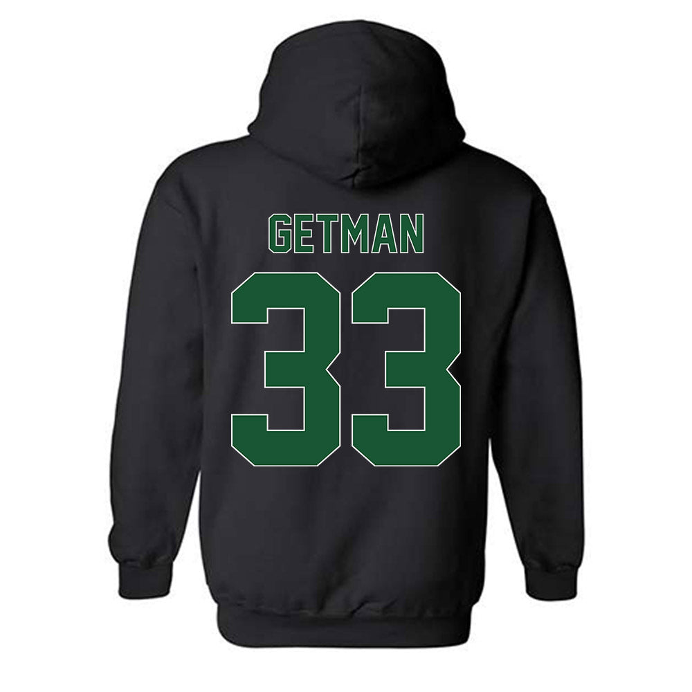 OKBU - NCAA Women's Basketball : Jaedyn Getman - Vintage Shersey Hooded Sweatshirt-1