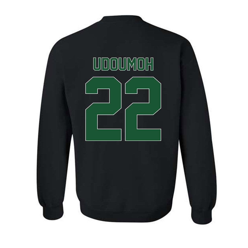 OKBU - NCAA Men's Basketball : Joshua Udoumoh - Vintage Shersey Crewneck Sweatshirt-1