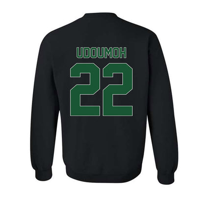 OKBU - NCAA Men's Basketball : Joshua Udoumoh - Vintage Shersey Crewneck Sweatshirt-1