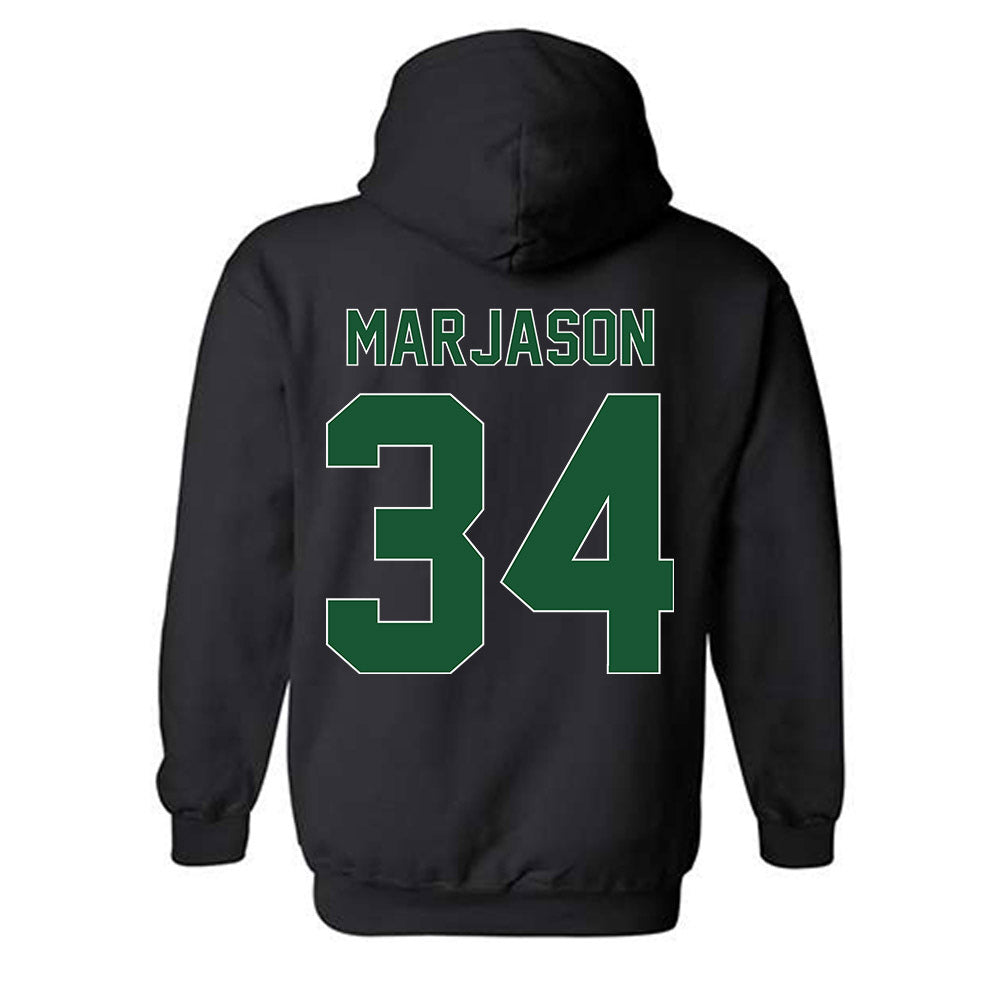 OKBU - NCAA Women's Basketball : Aubrey Marjason - Vintage Shersey Hooded Sweatshirt-1