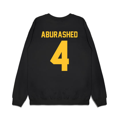 Central Michigan - NCAA Men's Basketball : Kareem Aburashed - Vintage Premium Crewneck Sweatshirt-1