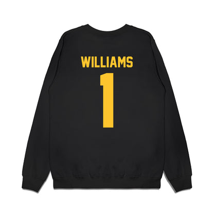 Central Michigan - NCAA Women's Basketball : Nevaeh Williams - Vintage Premium Crewneck Sweatshirt-3