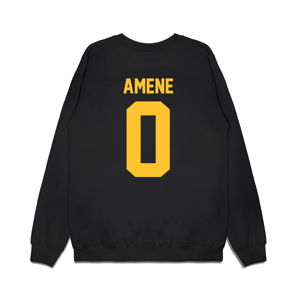 Central Michigan - NCAA Men's Basketball : Uchenna Amene - Vintage Premium Crewneck Sweatshirt-1