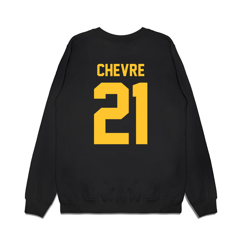 Central Michigan - NCAA Women's Basketball : Zareia Chevre - Vintage Premium Crewneck Sweatshirt-1