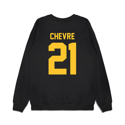 Central Michigan - NCAA Women's Basketball : Zareia Chevre - Vintage Premium Crewneck Sweatshirt-1