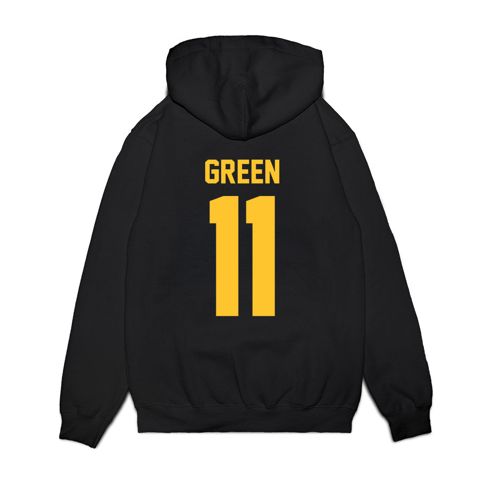 Central Michigan - NCAA Women's Basketball : Jailenn Green - Vintage Premium Hooded Sweatshirt-2