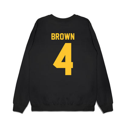 Central Michigan - NCAA Women's Basketball : Sarah Brown - Vintage Premium Crewneck Sweatshirt-2