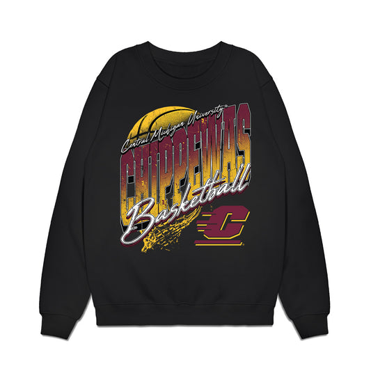 Central Michigan - NCAA Women's Basketball : Zareia Chevre - Vintage Premium Crewneck Sweatshirt-0