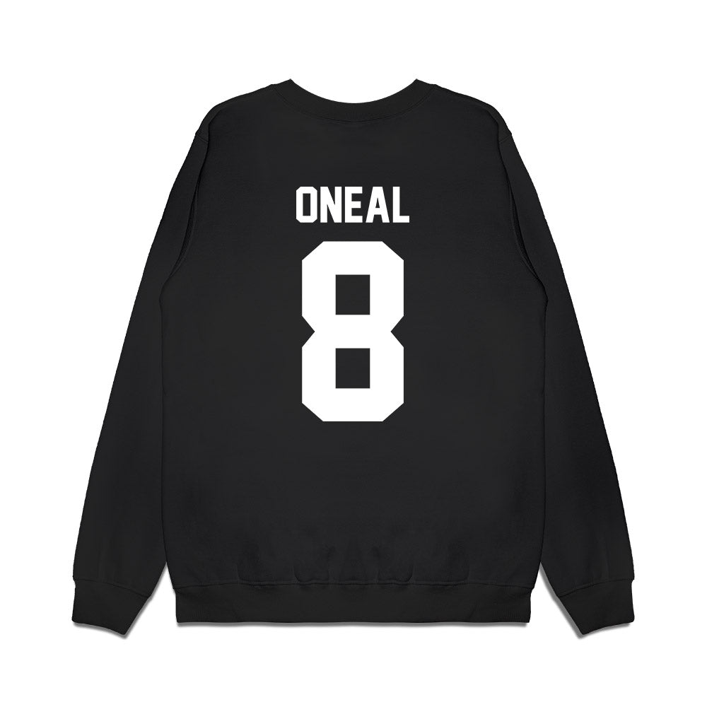 Furman - NCAA Men's Basketball : Collin ONeal - Vintage Basketball Premium Crewneck Sweatshirt-1