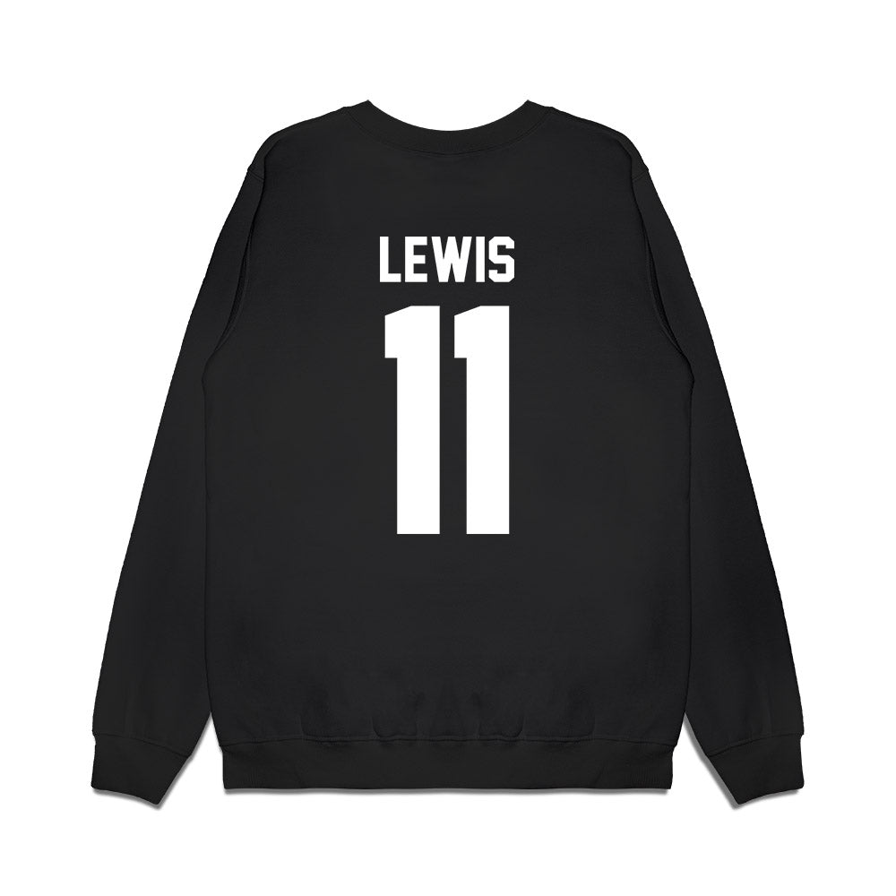 Furman - NCAA Men's Basketball : Gunnar Lewis - Vintage Basketball Premium Crewneck Sweatshirt-1