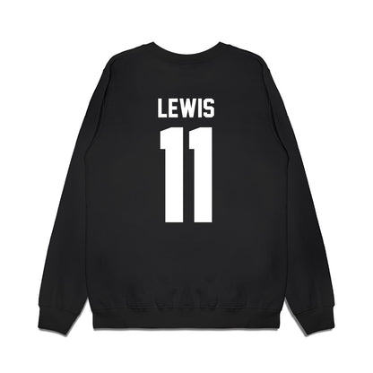 Furman - NCAA Men's Basketball : Gunnar Lewis - Vintage Basketball Premium Crewneck Sweatshirt-1