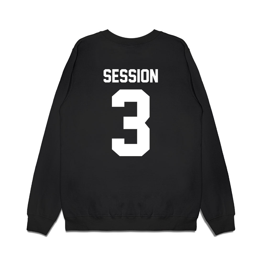 Furman - NCAA Women's Basketball : Jada Session - Vintage Basketball Premium Crewneck Sweatshirt-1
