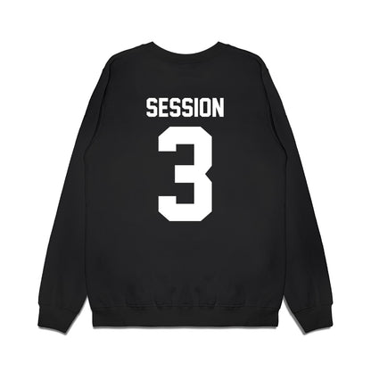 Furman - NCAA Women's Basketball : Jada Session - Vintage Basketball Premium Crewneck Sweatshirt-1