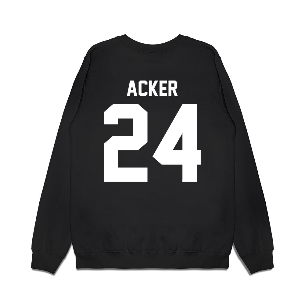 Furman - NCAA Women's Basketball : Jaelyn Acker - Vintage Basketball Premium Crewneck Sweatshirt-1