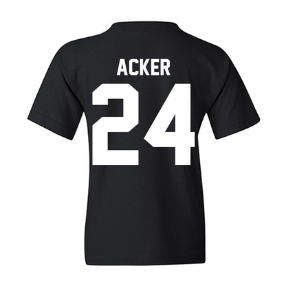 Furman - NCAA Women's Basketball : Jaelyn Acker - Vintage Basketball Youth T-Shirt-1