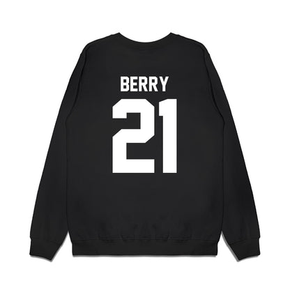 Furman - NCAA Women's Basketball : Tyriana Berry - Vintage Basketball Premium Crewneck Sweatshirt-1