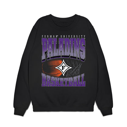 Furman - NCAA Women's Basketball : Tyriana Berry - Vintage Basketball Premium Crewneck Sweatshirt-0
