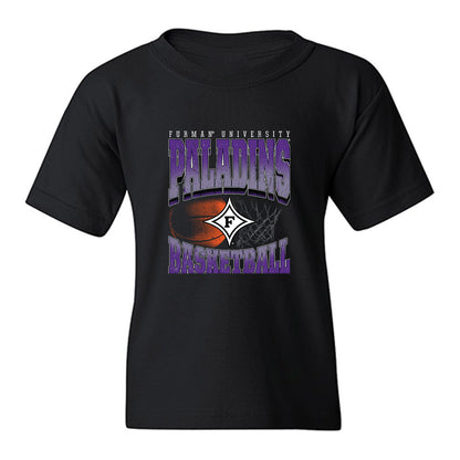 Furman - NCAA Women's Basketball : Jayda Pinder - Vintage Basketball Youth T-Shirt-0
