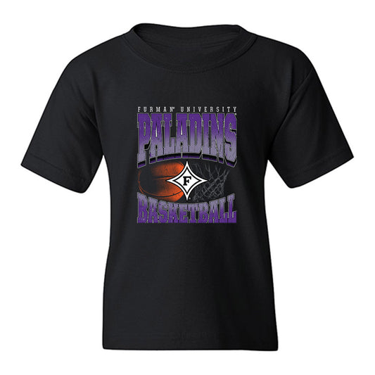 Furman - NCAA Women's Basketball : Tyriana Berry - Vintage Basketball Youth T-Shirt-0