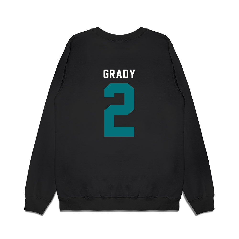 Coastal Carolina - NCAA Women's Basketball : Tessa Grady - Vintage Basketball Premium Crewneck Sweatshirt-1