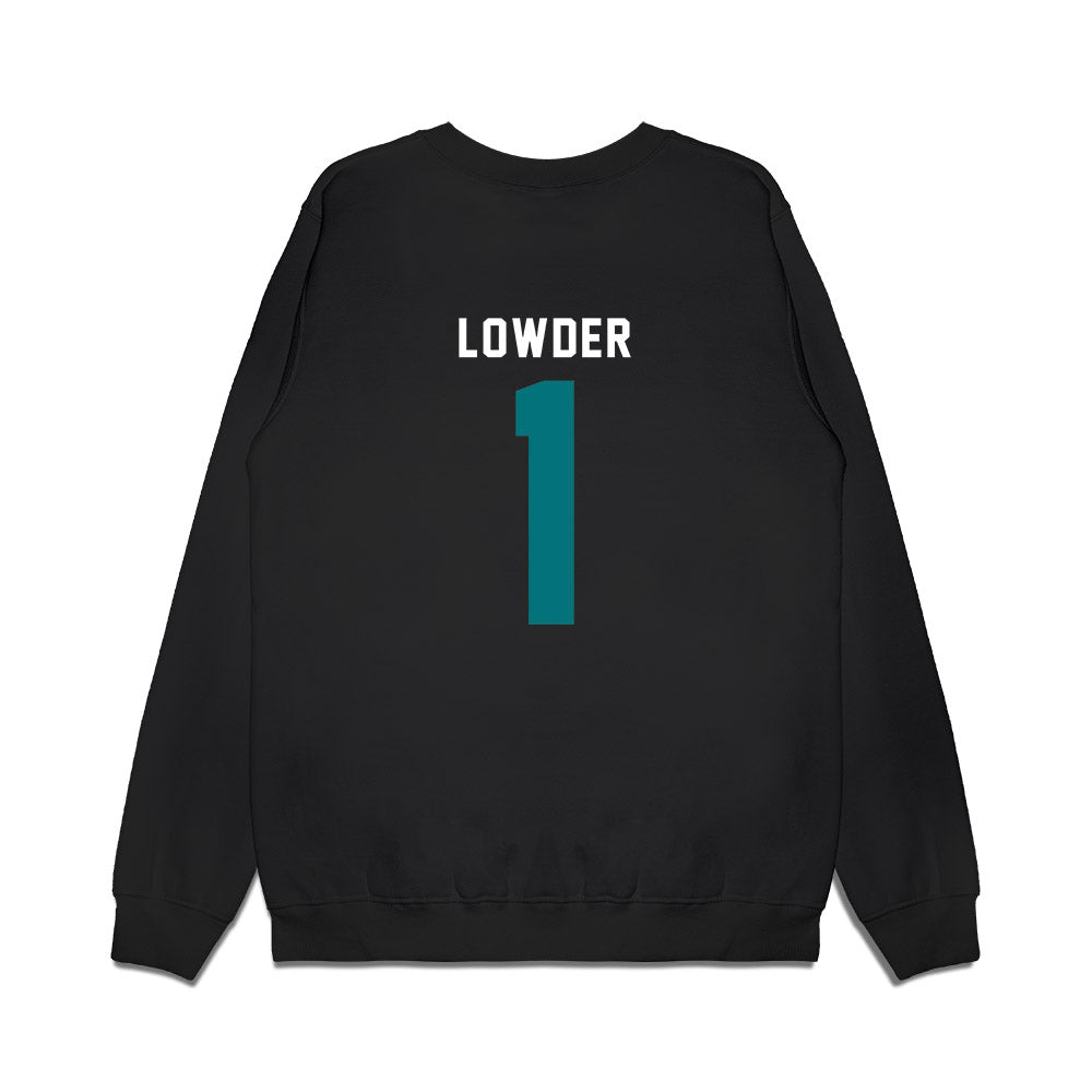 Coastal Carolina - NCAA Women's Basketball : Baylee Lowder - Vintage Basketball Premium Crewneck Sweatshirt-1