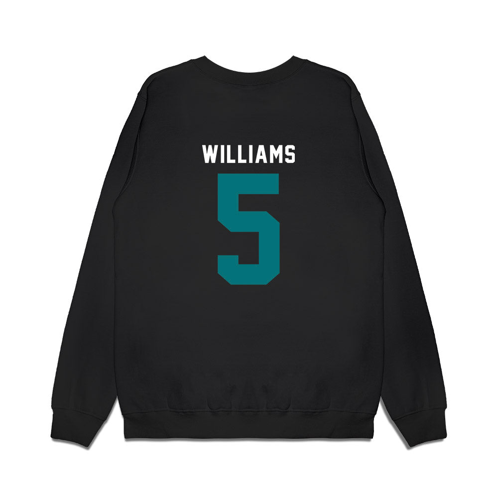 Coastal Carolina - NCAA Women's Basketball : Kristin Williams - Vintage Basketball Premium Crewneck Sweatshirt-1