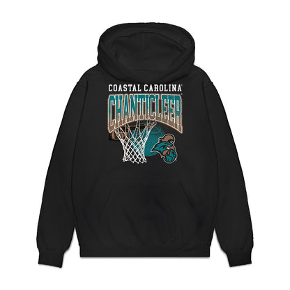 Coastal Carolina - NCAA Men's Basketball : Tristan Thompson - Vintage Basketball Premium Hooded Sweatshirt-0