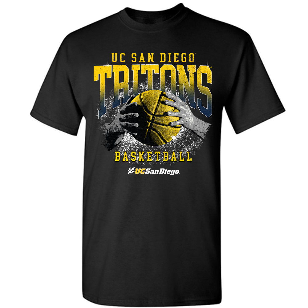 UCSD - NCAA Men's Basketball : Trap Johnson - Vintage Shersey T-Shirt-0